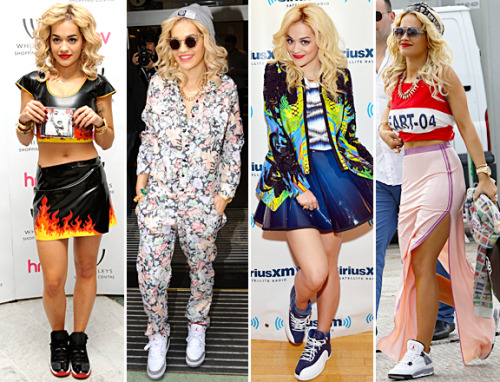 Rita Ora in Sneackers